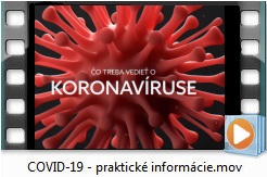 COVID-19 (koronavirus) - praktické informácie
